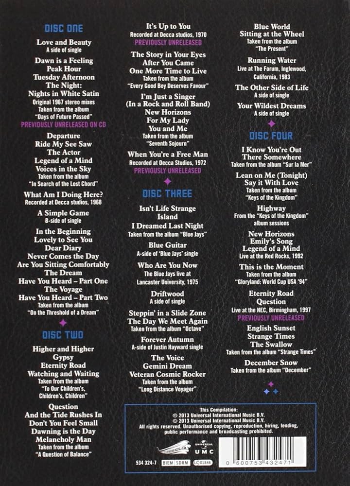 洋楽 THE MOODY BLUES / TIMELESS FLIGHT CD THE MOODY BLUES Timeless Flight reviews